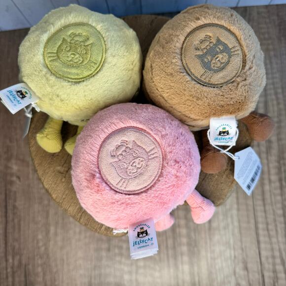 Jellycat Macaron Mia Macaron Mona Macaron Max Macaron NEW! Jellycat Bundle Set - Picture 6 of 6